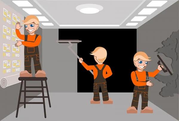 Комплексные услуги по ремонту и обслуживанию офисных помещений